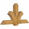 Ekena Millwork Redmond Rough Sawn Timber Gable Bracket, Western Red Cedar, 60"W x 32"H x 6"D x 6"F, 13/12 Pitch GBW060X32X0606RED00RWR - alternate 3